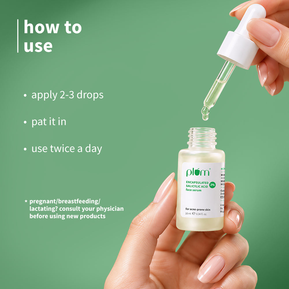 2% Encapsulated Salicylic Acid Face Serum For Acne-Prone Skin