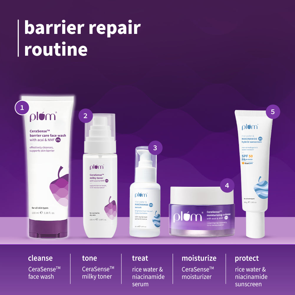 CeraSense™ Barrier Care Face Wash with Acai & 1% NMF