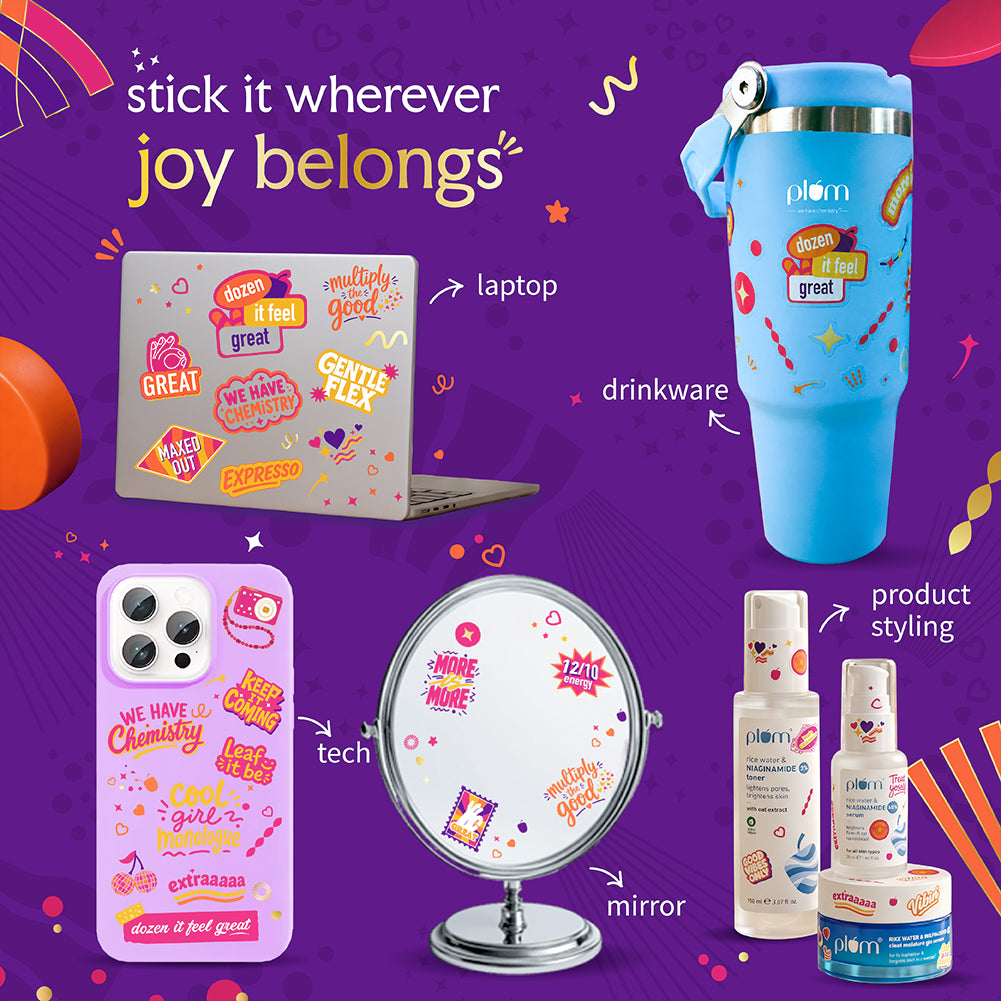 Stickers booklet with 100+ stickers