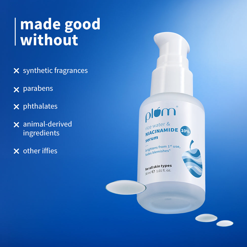 10% Niacinamide & Rice Water Brightening Face Serum