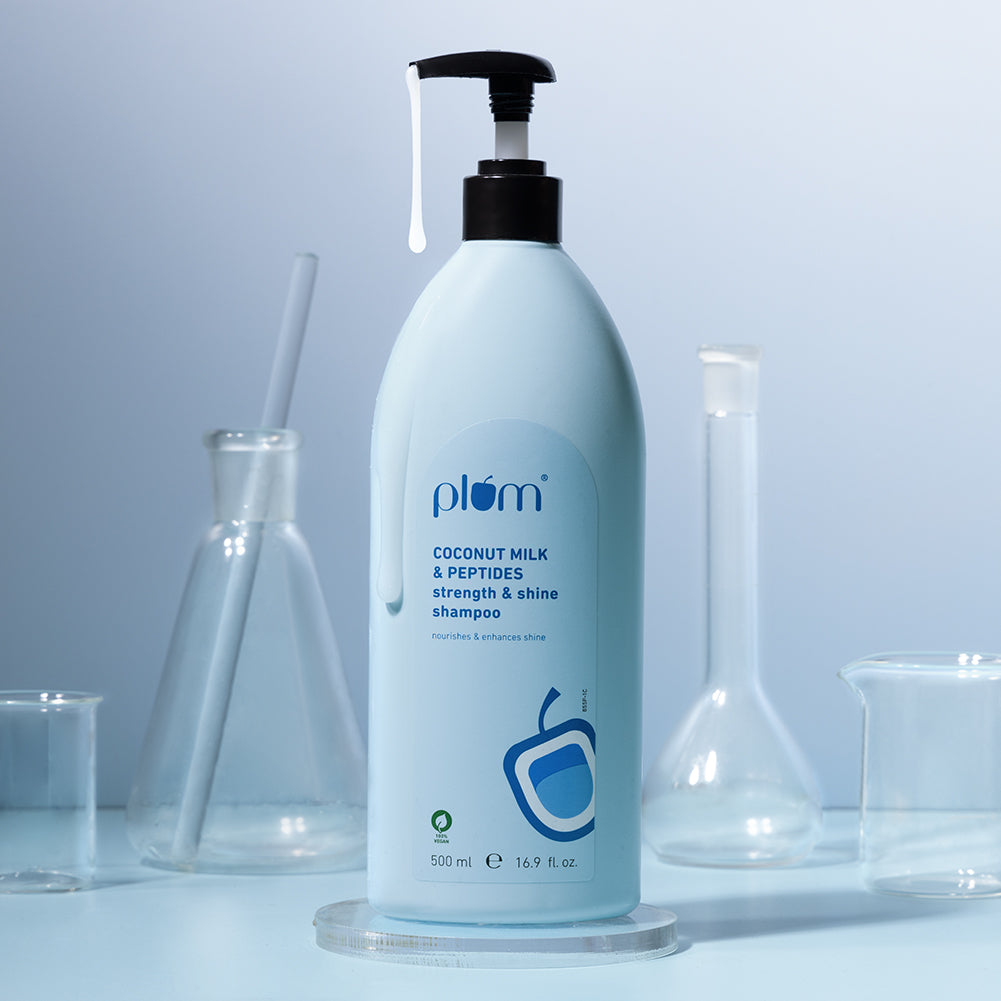 Coconut Milk & Peptides Shampoo For Soft & Shiny Hair