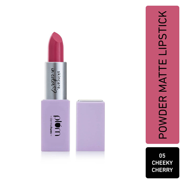 Plum Velvet Haze Matte Lipstick with SPF 30