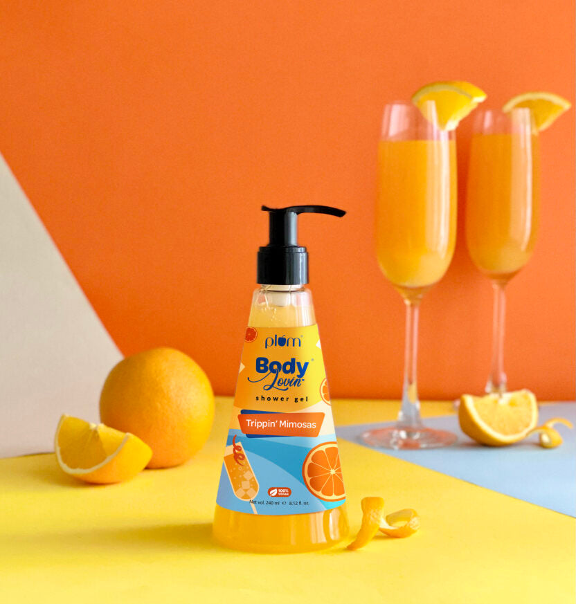 Trippin Mimosas Shower Gel by Plum BodyLovin'