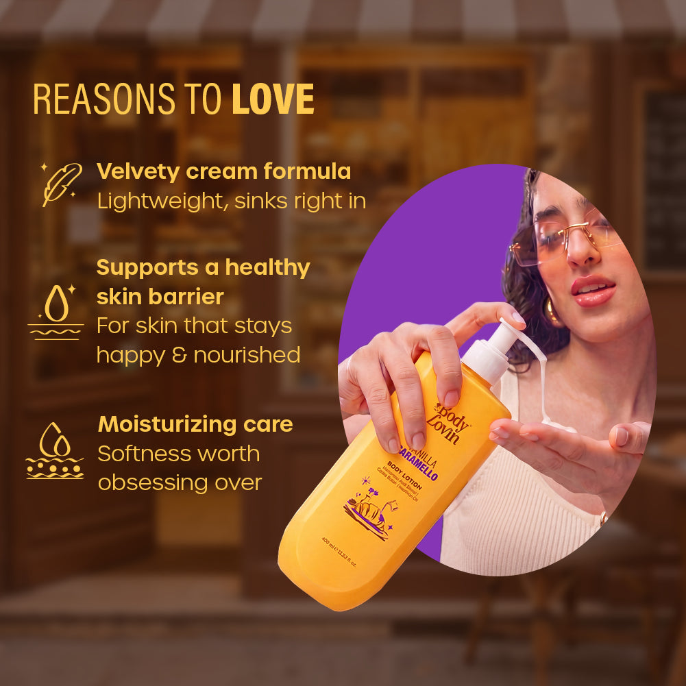 Vanilla Caramello Body Wash & Body Lotion Duo by BodyLovin'