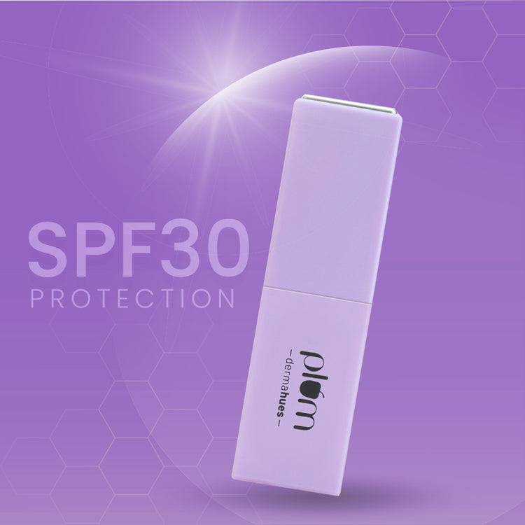 Plum Velvet Haze Matte Lipstick with SPF 30