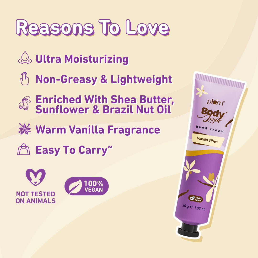 Vanilla Vibes Hand Cream by BodyLovin'