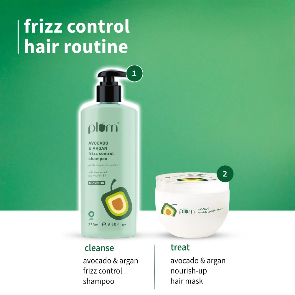 Avocado & Argan Frizz Control Shampoo