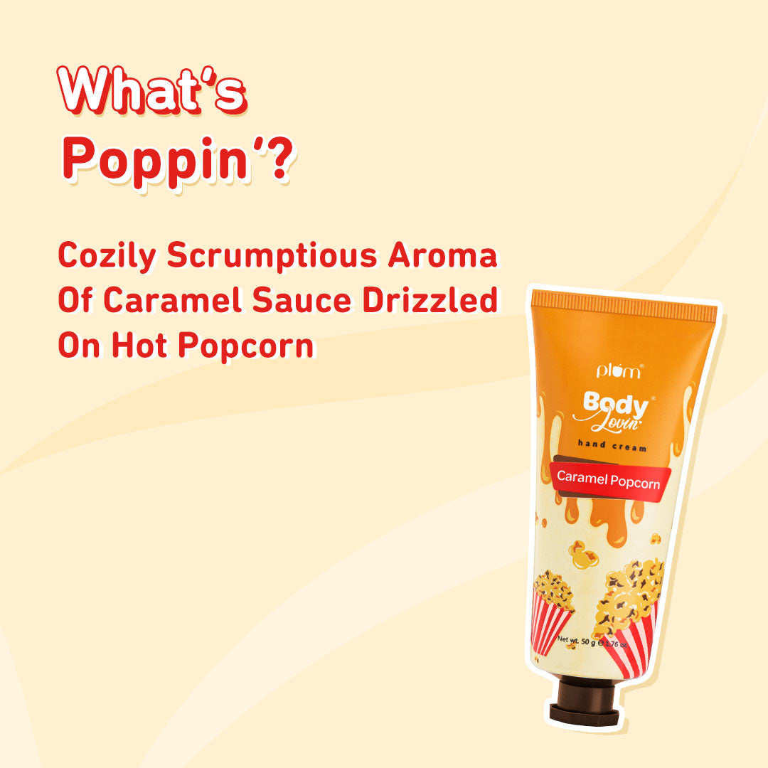 Caramel Popcorn Hand Cream by Plum BodyLovin'