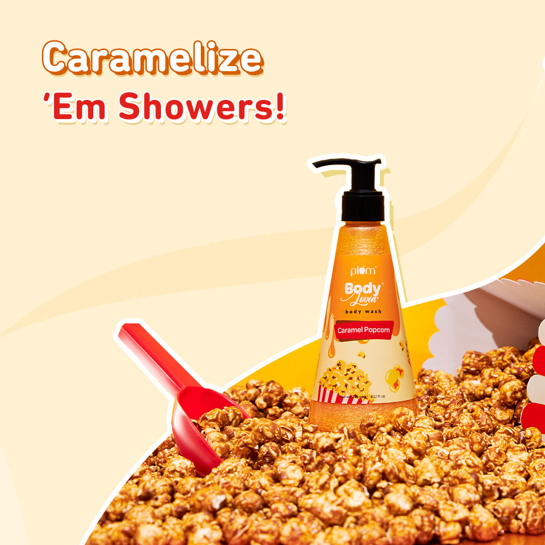 Caramel Popcorn Body Wash by Plum BodyLovin'