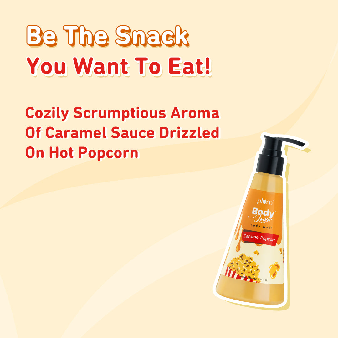 Caramel Popcorn Body Wash by Plum BodyLovin'