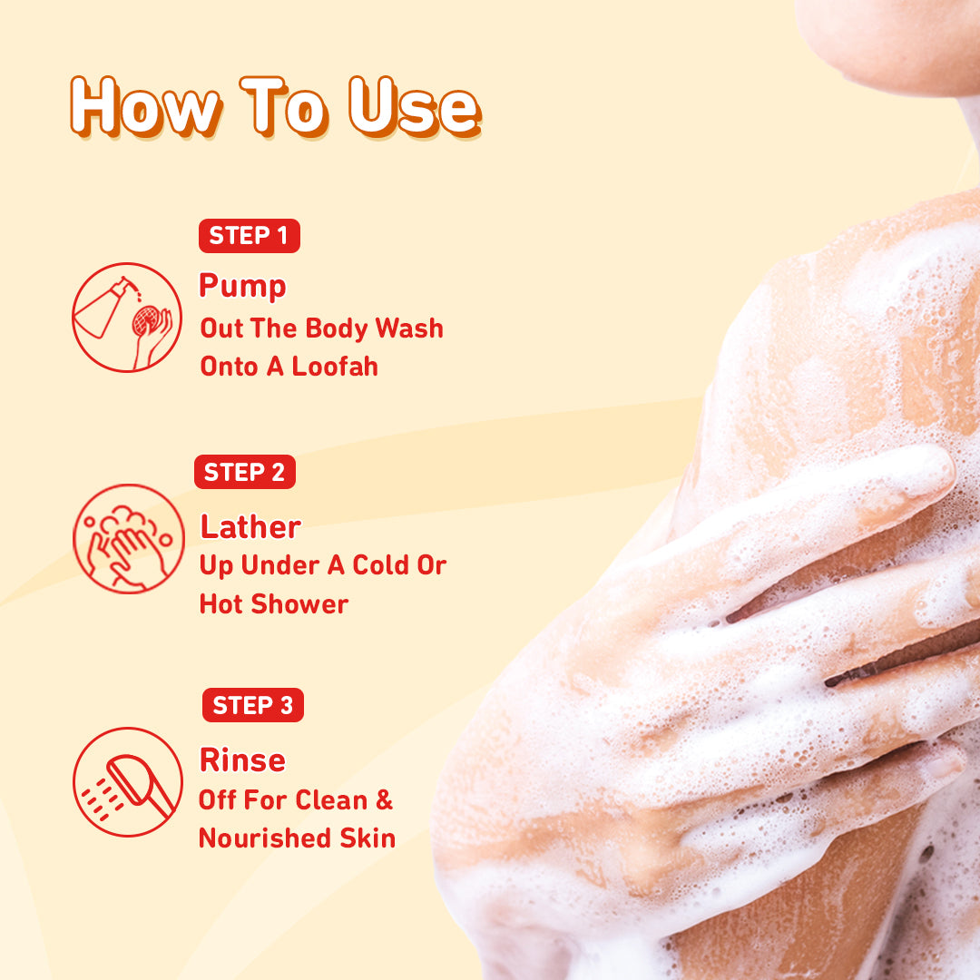 Caramel Popcorn Body Wash by Plum BodyLovin'