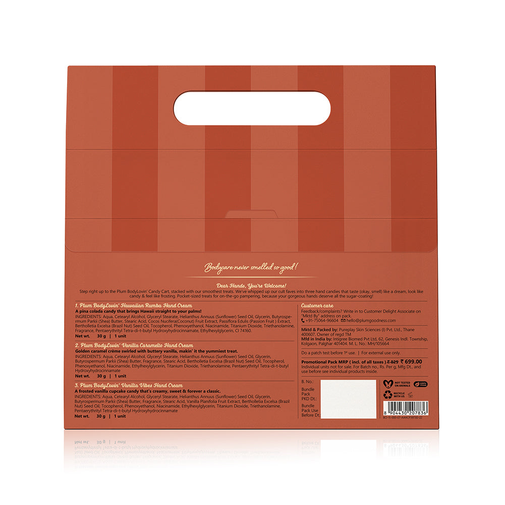 Candy Cart Hand Cream Gift Set by Plum Body Lovin'