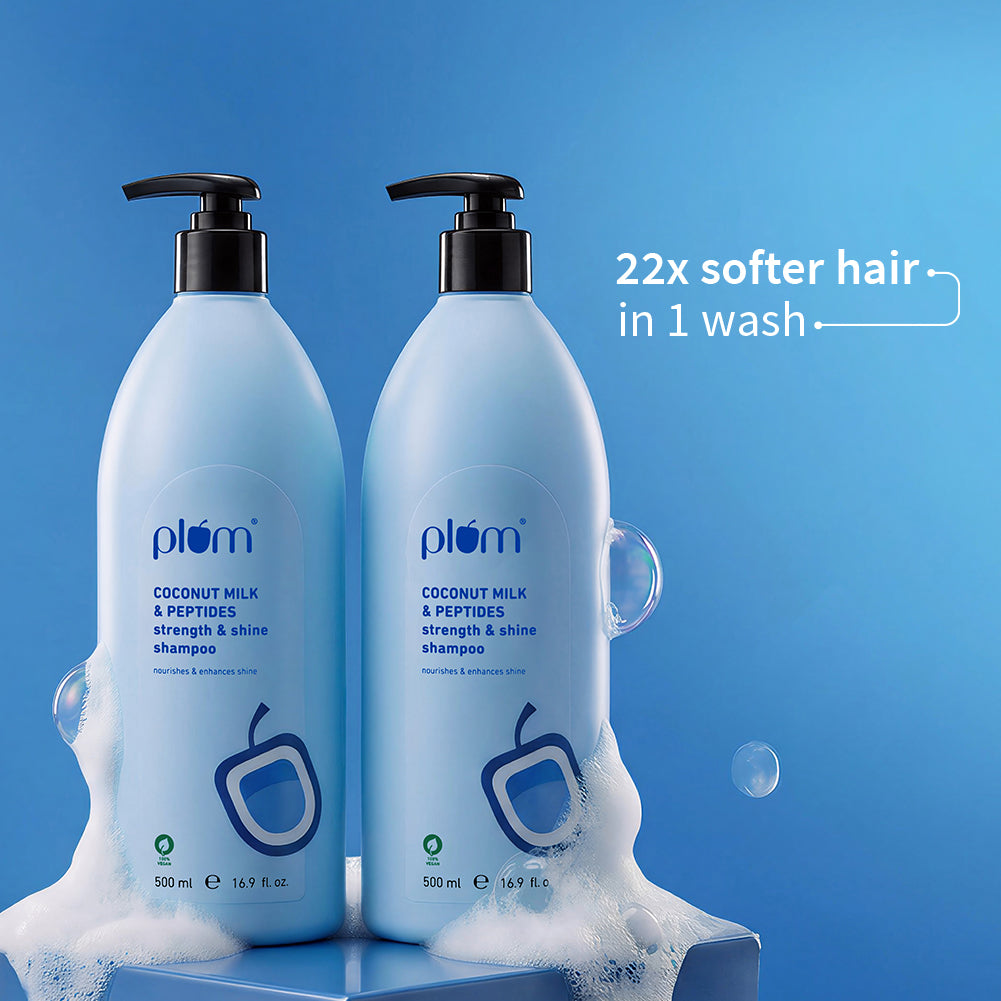 Coconut Milk & Peptides Shampoo For Soft & Shiny Hair