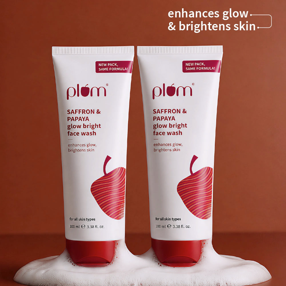 Saffron & Papaya Glow Bright Face Wash