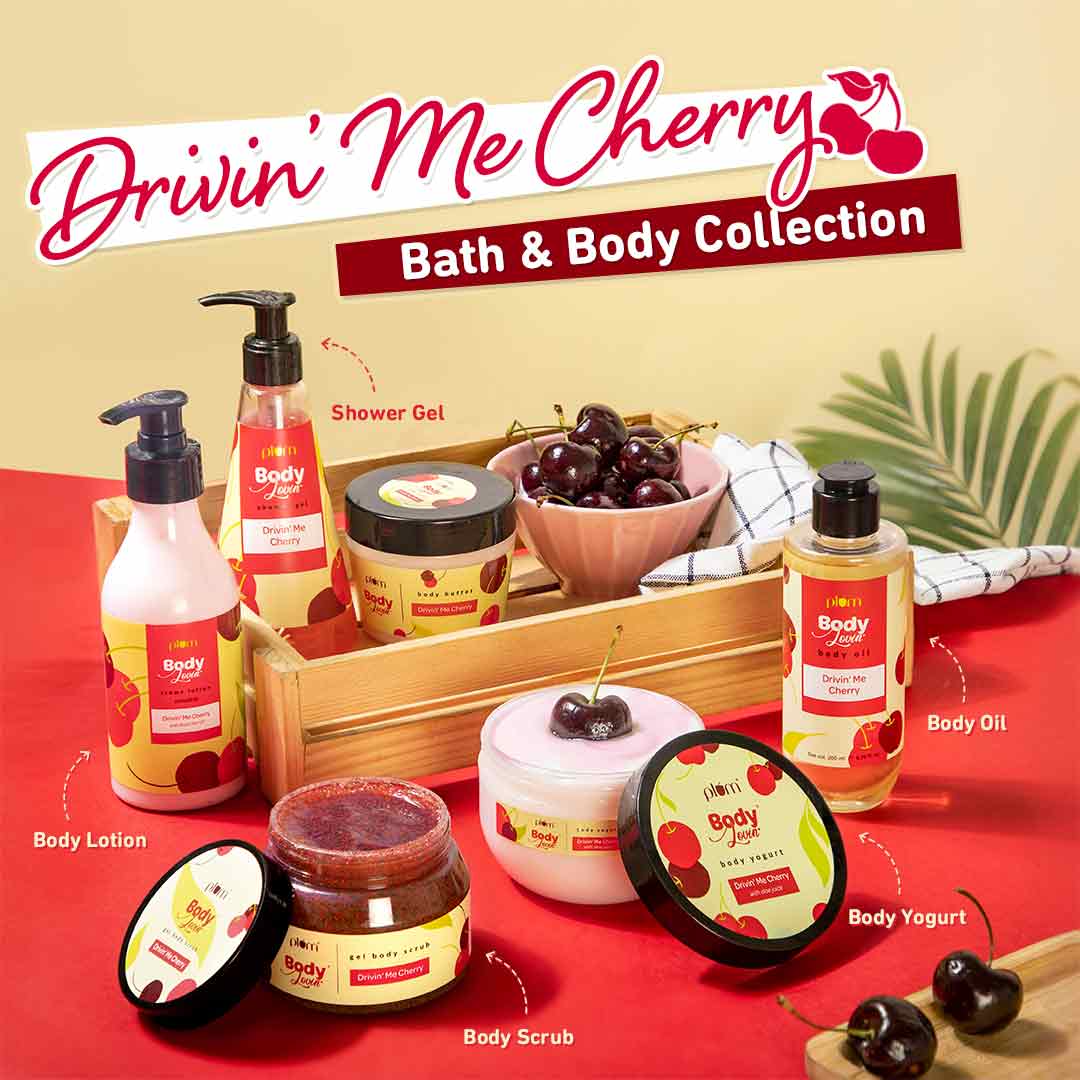 Drivin' Me Cherry Shower Gel by Plum BodyLovin'