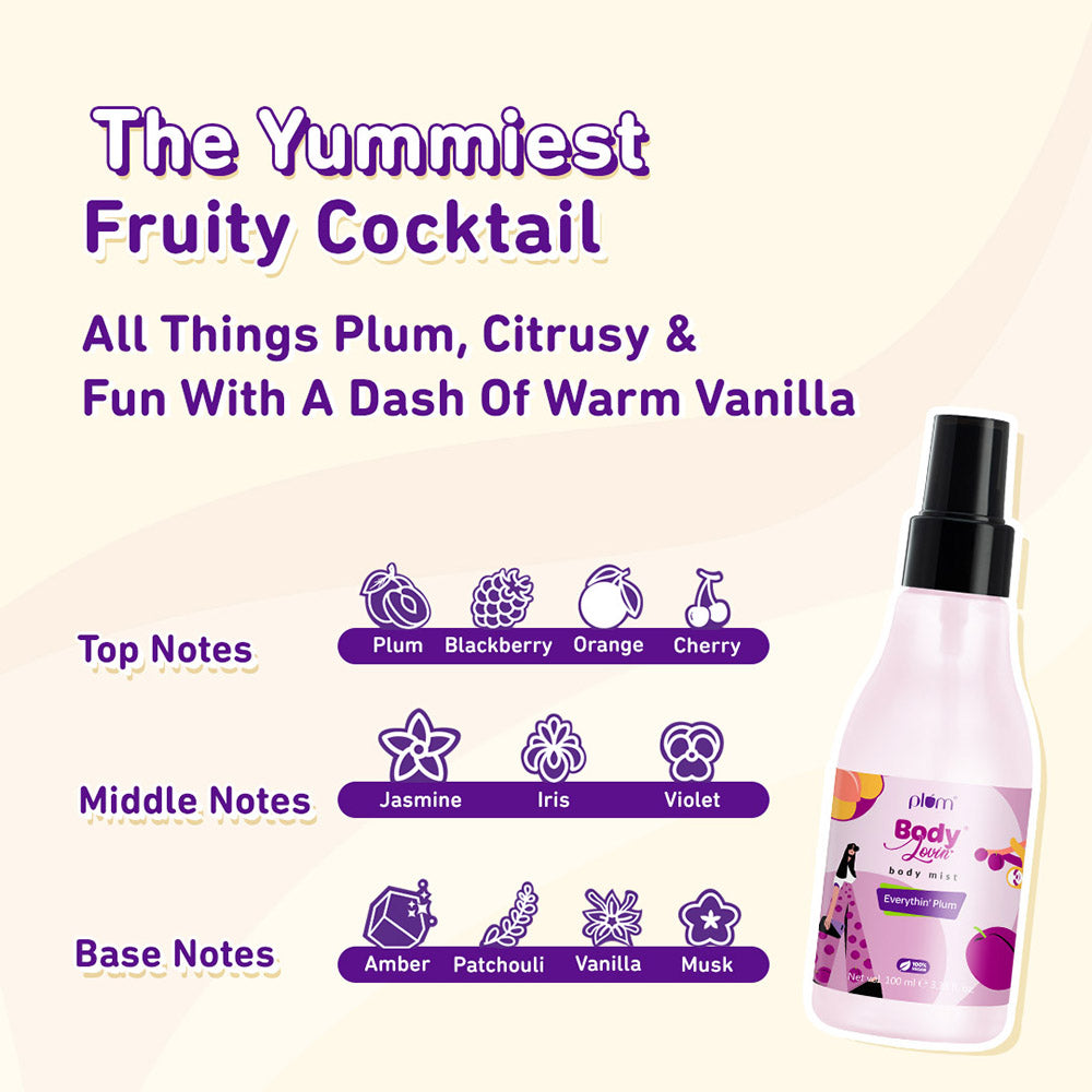 Everythin' Plum Body Mist by Plum BodyLovin'