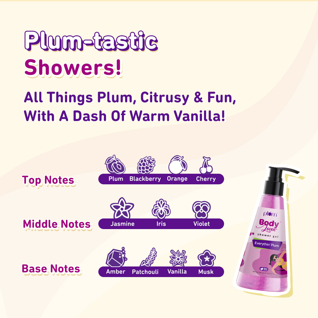 Everythin' Plum Shower Gel by Plum BodyLovin'