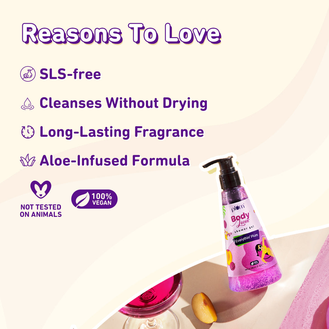 Everythin' Plum Shower Gel by Plum BodyLovin'