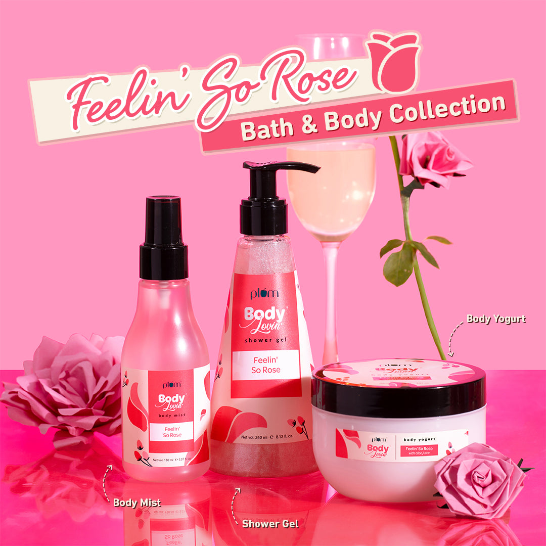 Feelin' So Rose Shower Gel by Plum BodyLovin'