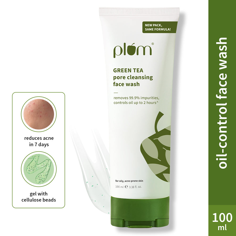 Green Tea Pore Cleansing Face Wash for Acne