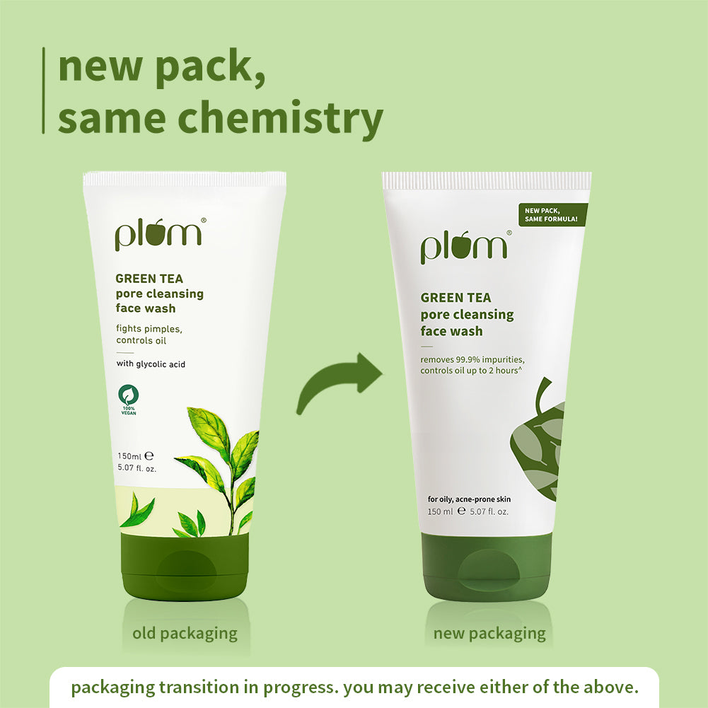 Green Tea Pore Cleansing Face Wash for Acne