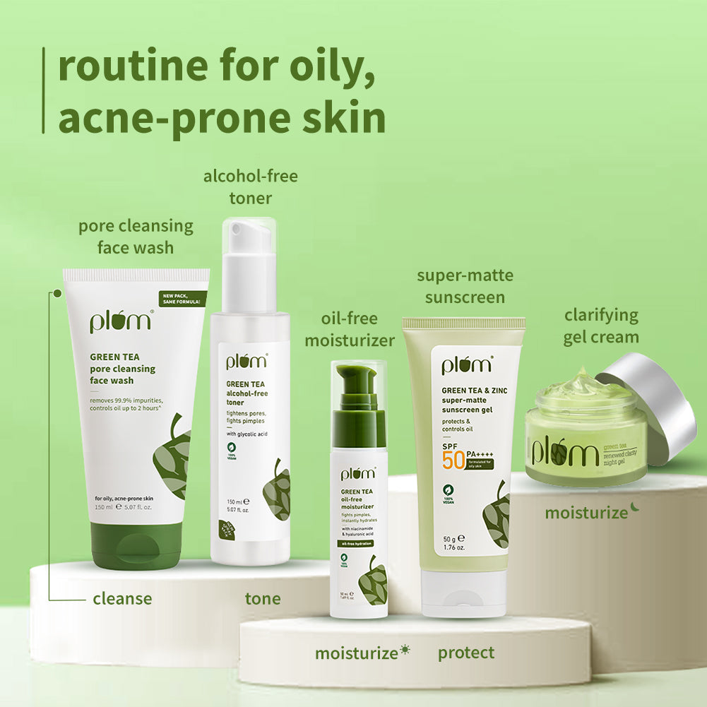 Green Tea Pore Cleansing Face Wash for Acne
