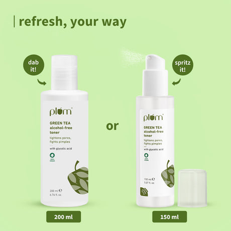 Green Tea Alcohol-Free, Pore Tightening Face Toner