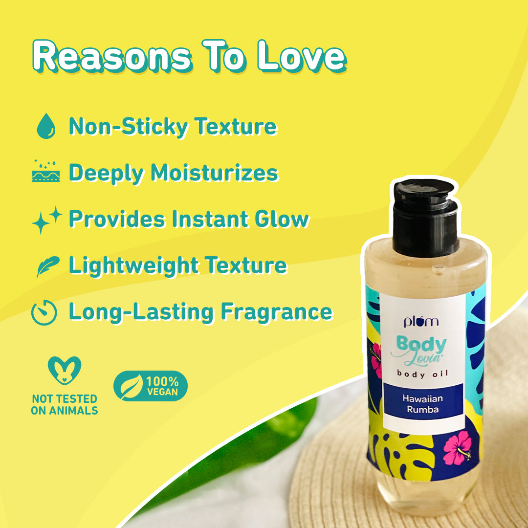 Hawaiian Rumba Body Oil by Plum BodyLovin'