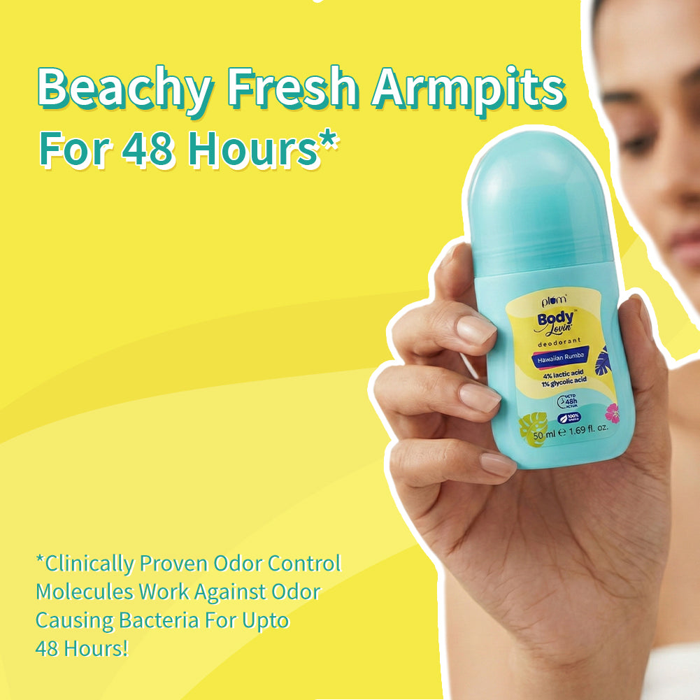 Hawaiian Rumba Deodorant Roll On by Plum BodyLovin'