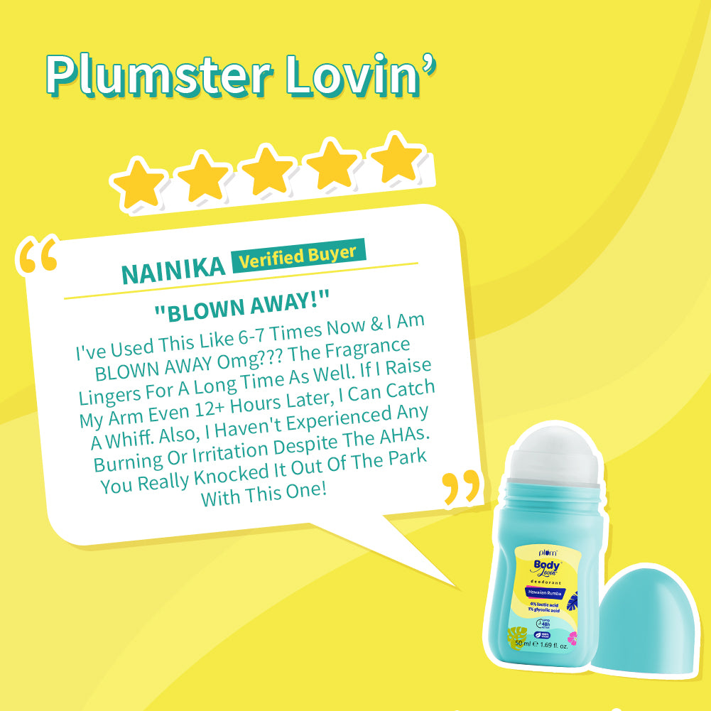 Hawaiian Rumba Deodorant Roll On by Plum BodyLovin'