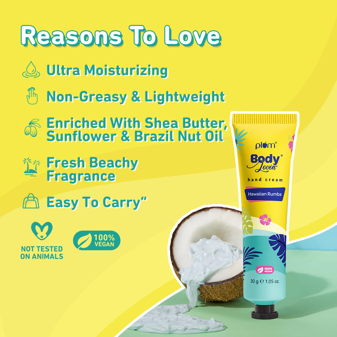 Hawaiian Rumba Hand Cream by Plum Body Lovin'