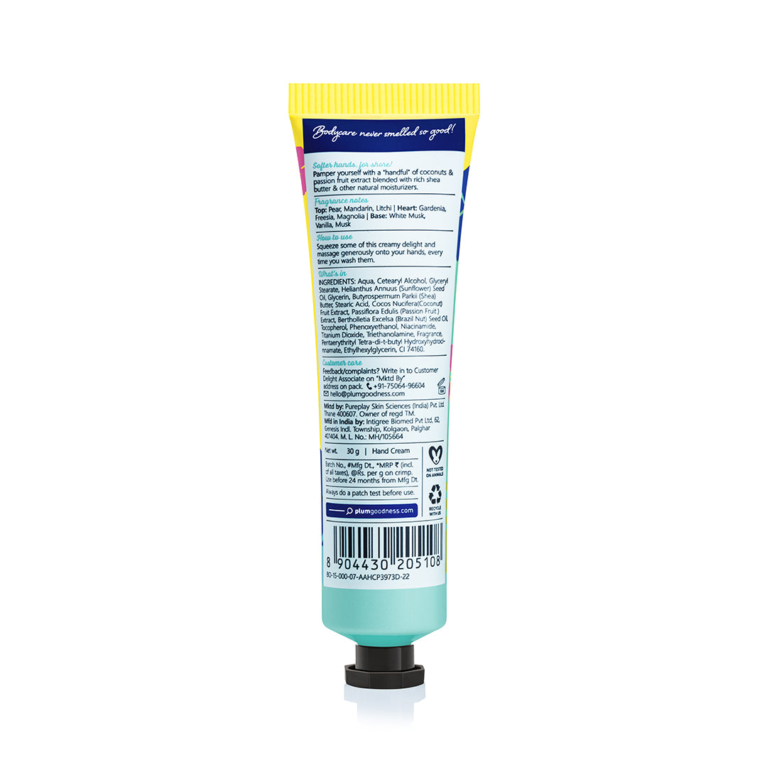 Hawaiian Rumba Hand Cream by Plum Body Lovin'