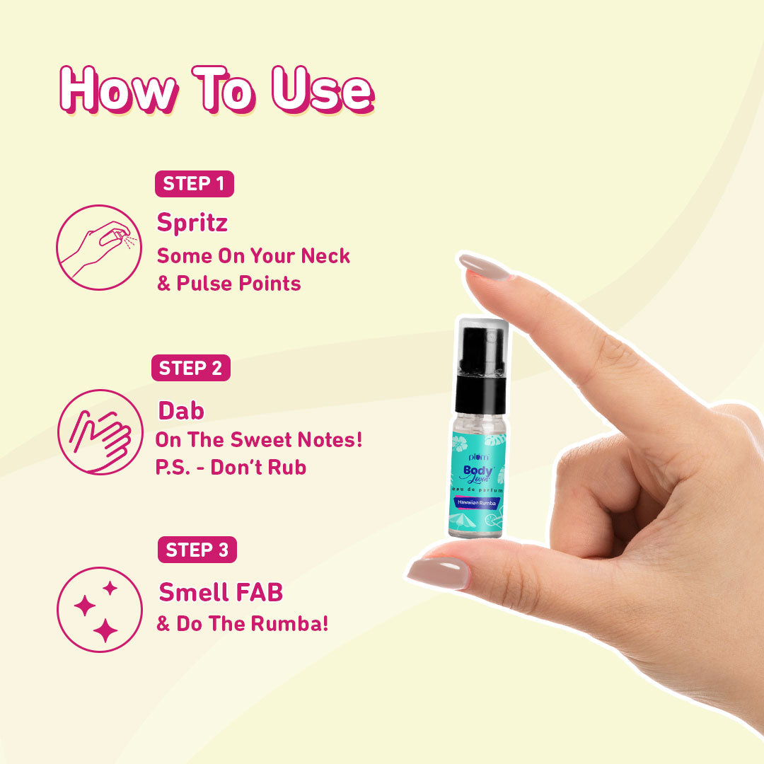 Perfume Discovery Set by Plum BodyLovin’( set of 5 perfumes)