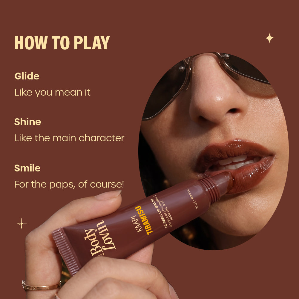 Kaapi Tiramisu Glassic Lip Balm by BodyLovin'