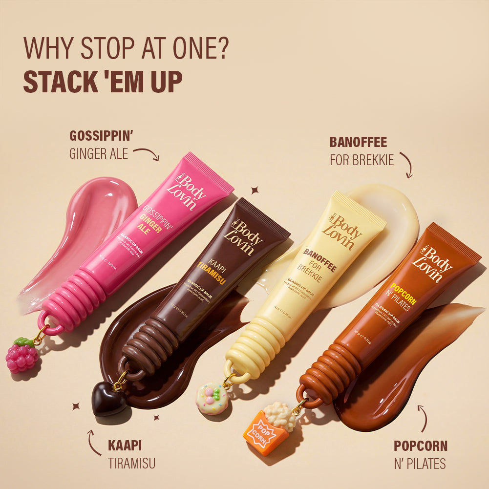Kaapi Tiramisu Glassic Lip Balm by BodyLovin'