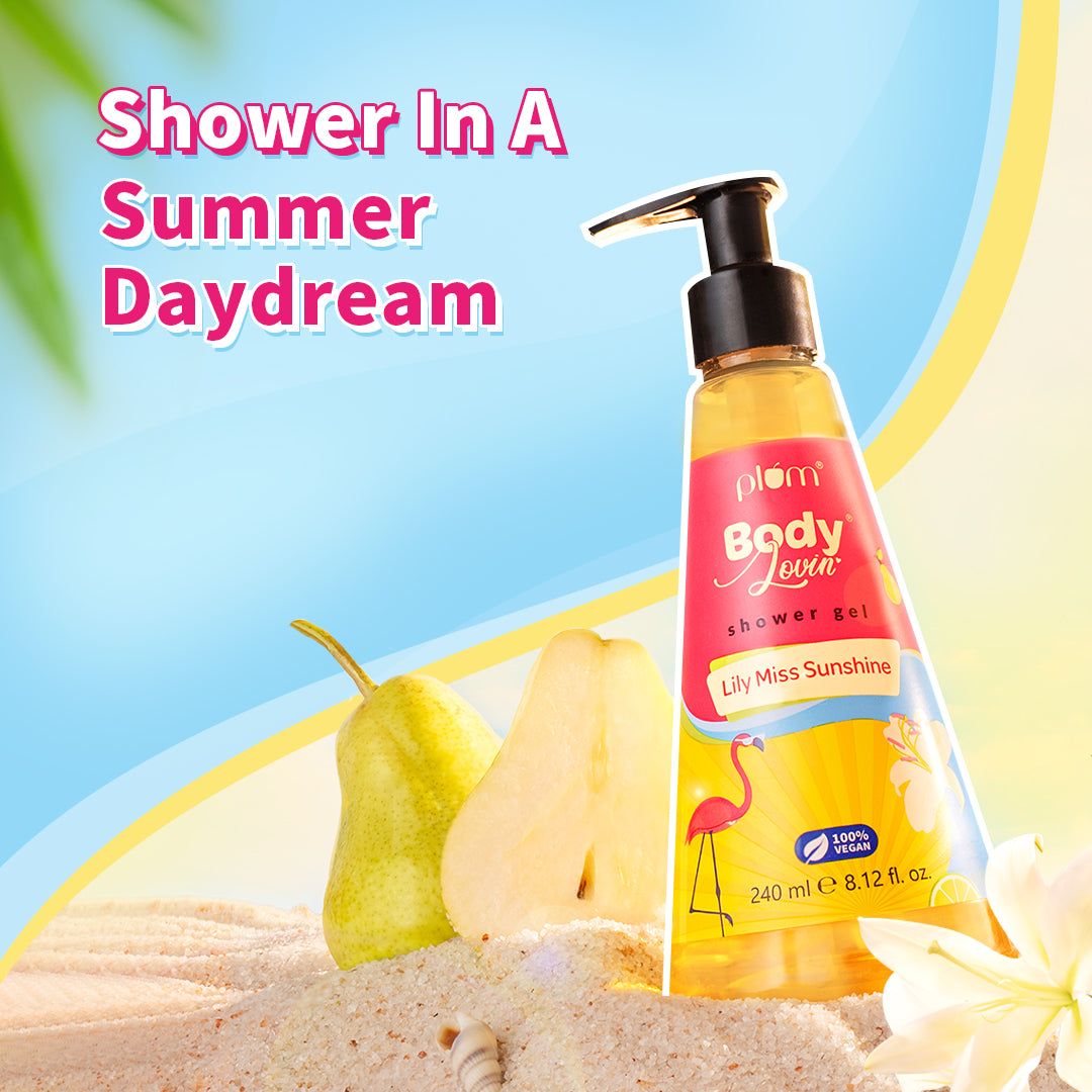Lily Miss Sunshine Shower Gel by Plum BodyLovin'
