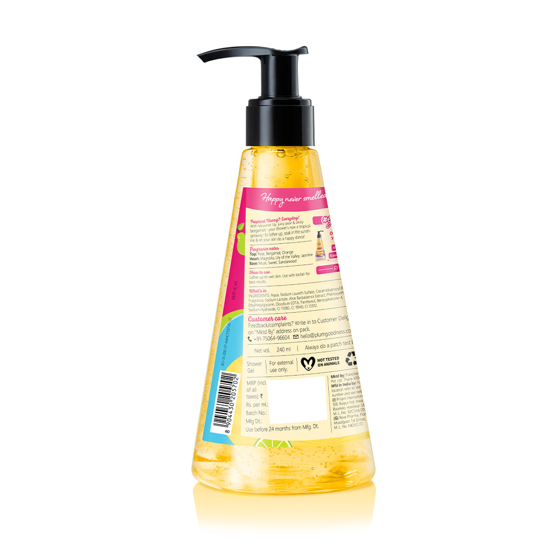 Lily Miss Sunshine Shower Gel by Plum BodyLovin'