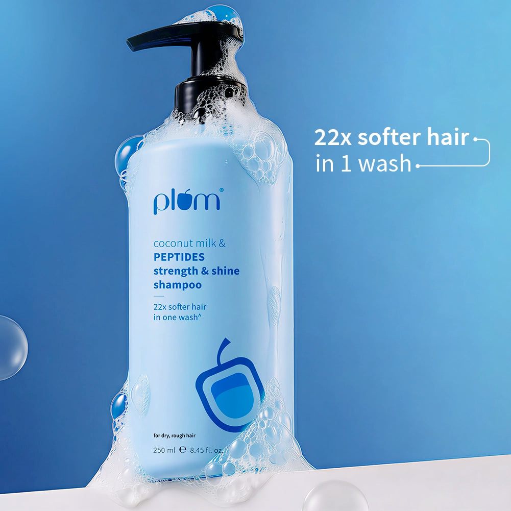 Coconut Milk & Peptides Shampoo For Soft & Shiny Hair