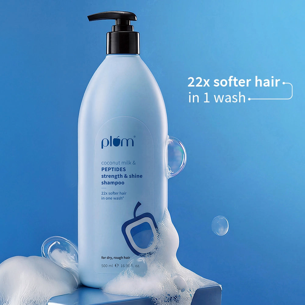 Coconut Milk & Peptides Shampoo For Soft & Shiny Hair