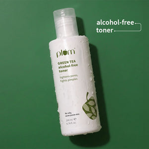 Green Tea Alcohol-Free Pore Tightening Face Toner For Oily & Acne-Prone Skin