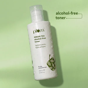 Green Tea Alcohol-Free Pore Tightening Face Toner For Oily & Acne-Prone Skin