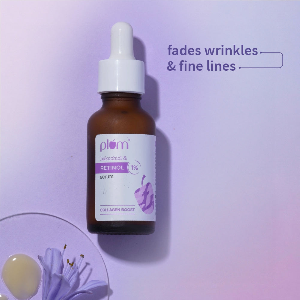 1% Retinol & Bakuchiol Face Serum For Ageing Skin