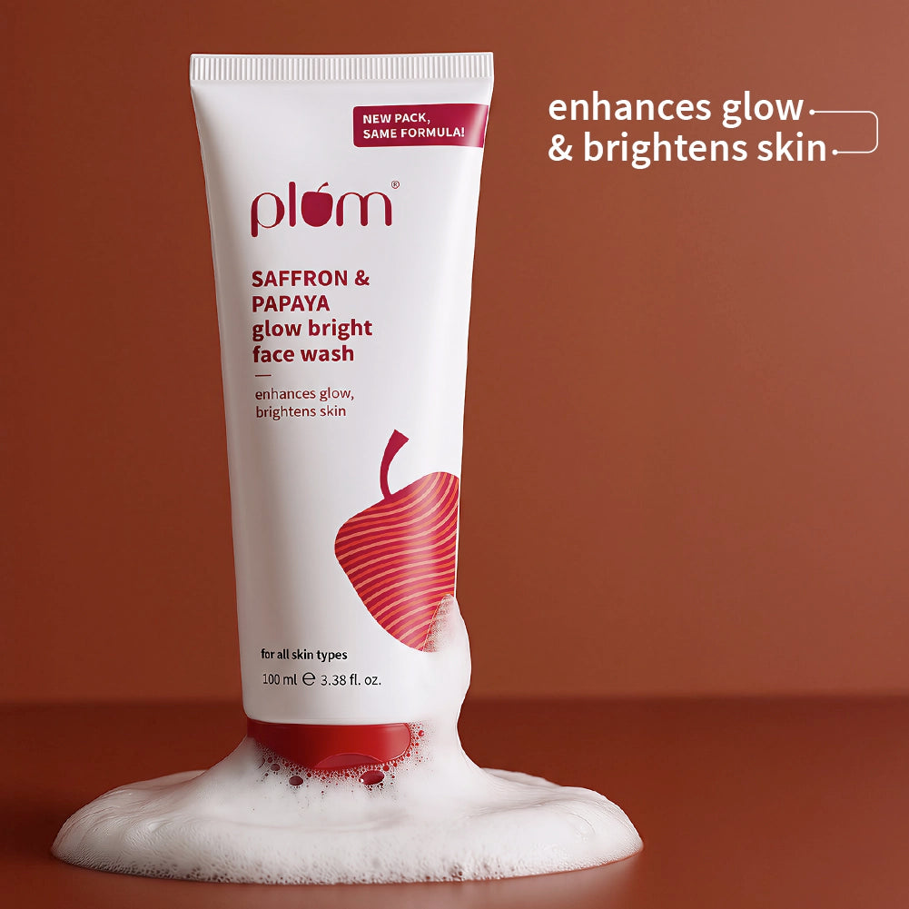 Saffron & Papaya Glow Bright Face Wash