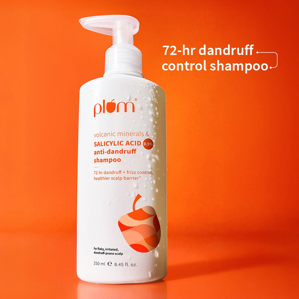 Volcanic Minerals & 0.5% Salicylic Acid Shampoo For Dandruff-Prone Hair