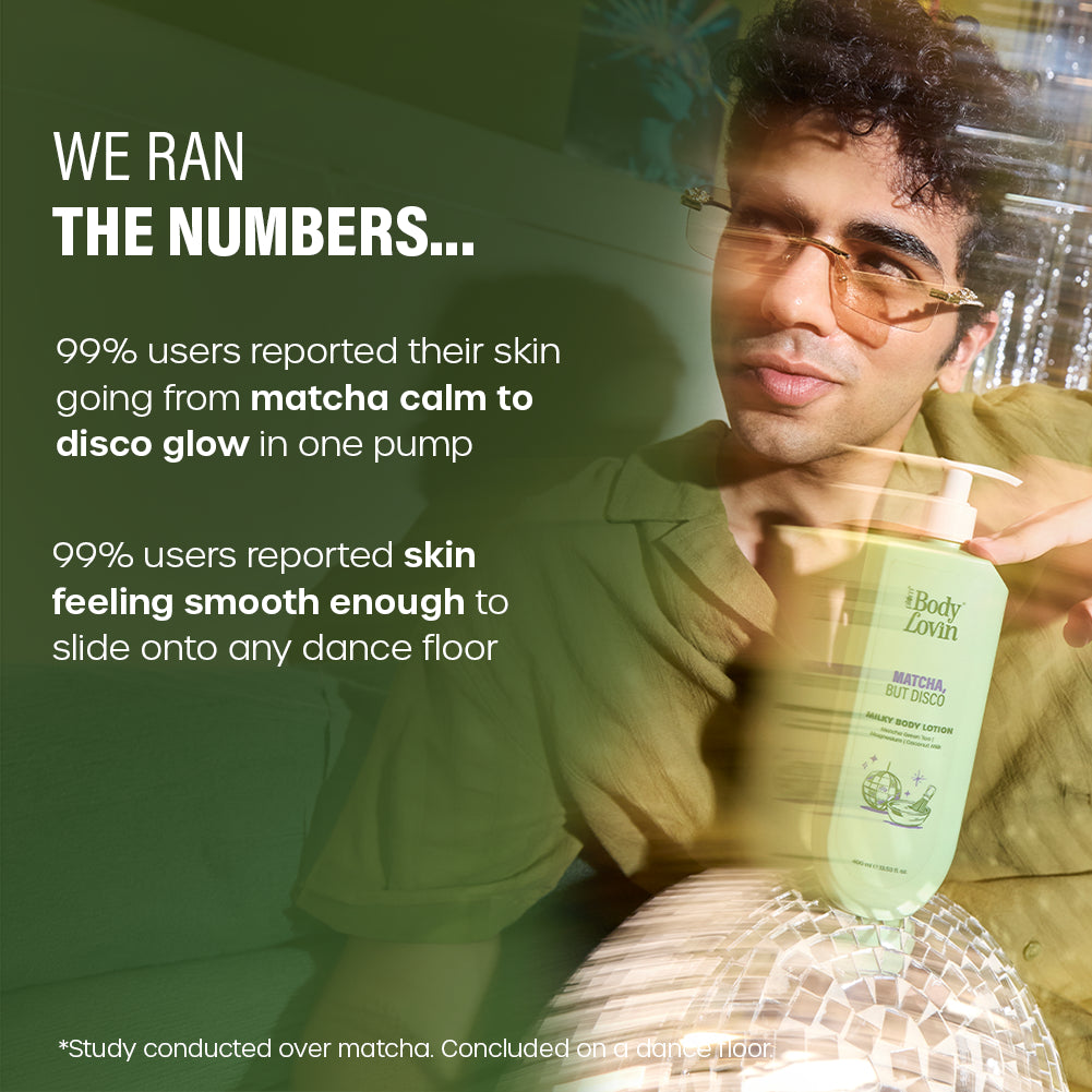 Matcha, But Disco Milky Body Lotion by BodyLovin'