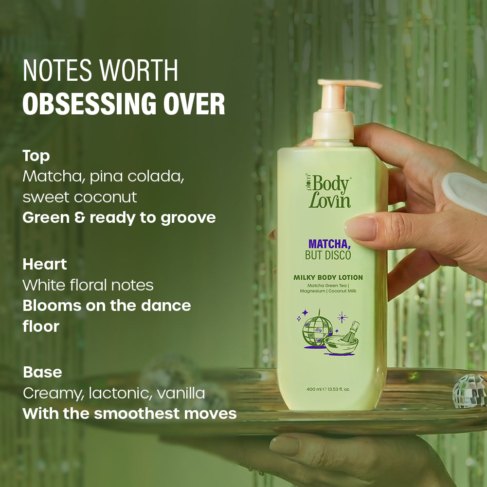 Matcha, But Disco Milky Body Lotion by BodyLovin'
