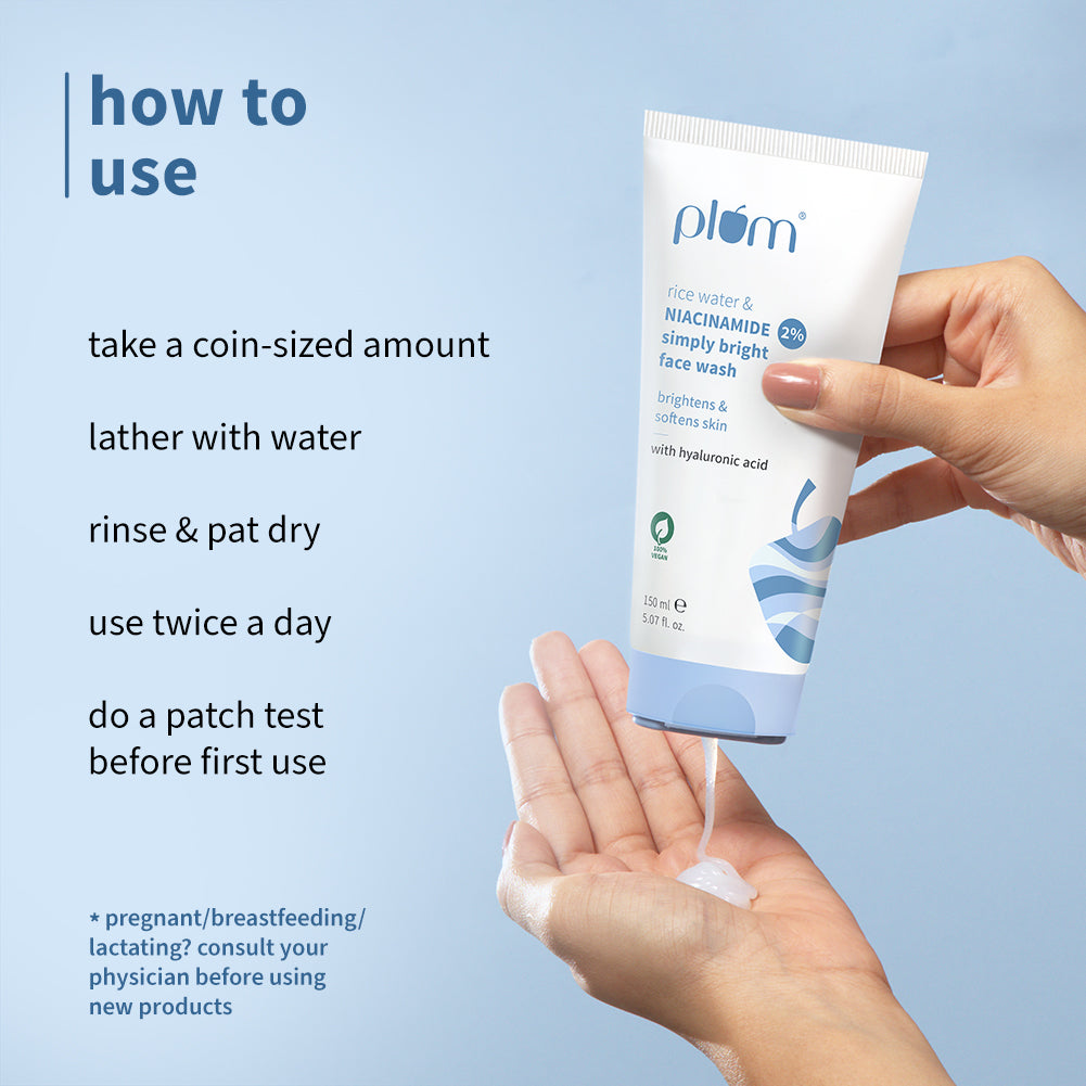 2% Niacinamide & Rice Water Face Wash