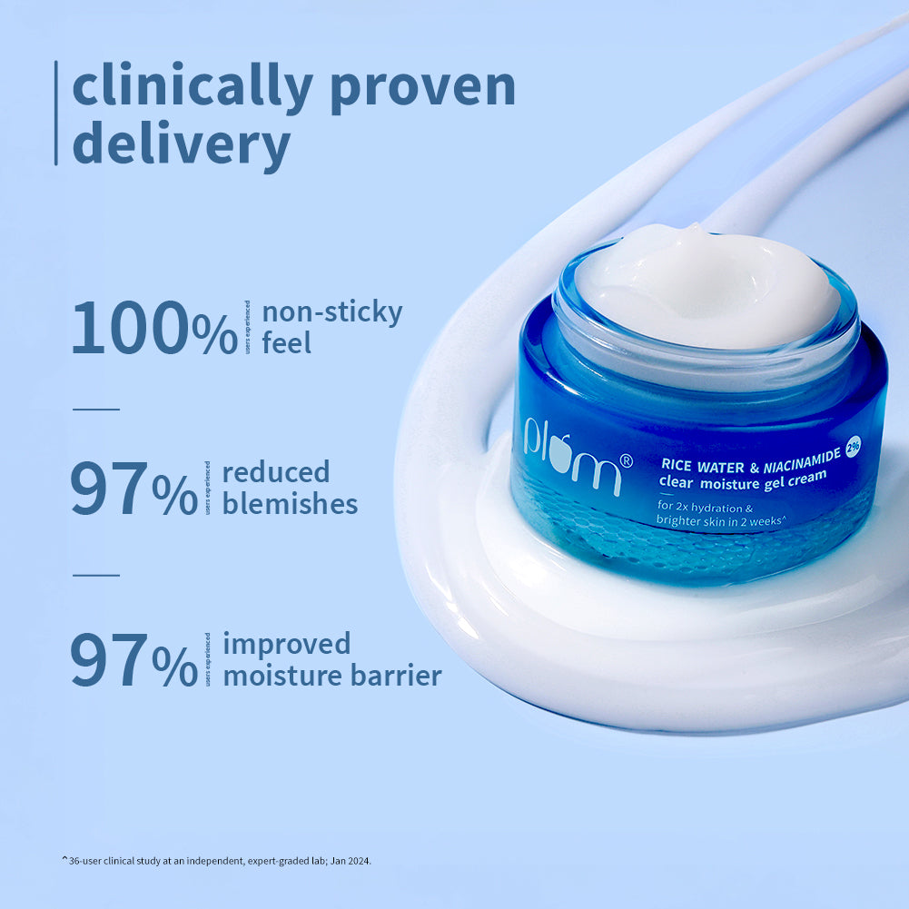 2% Niacinamide & Rice Water Brightening Gel Moisturizer