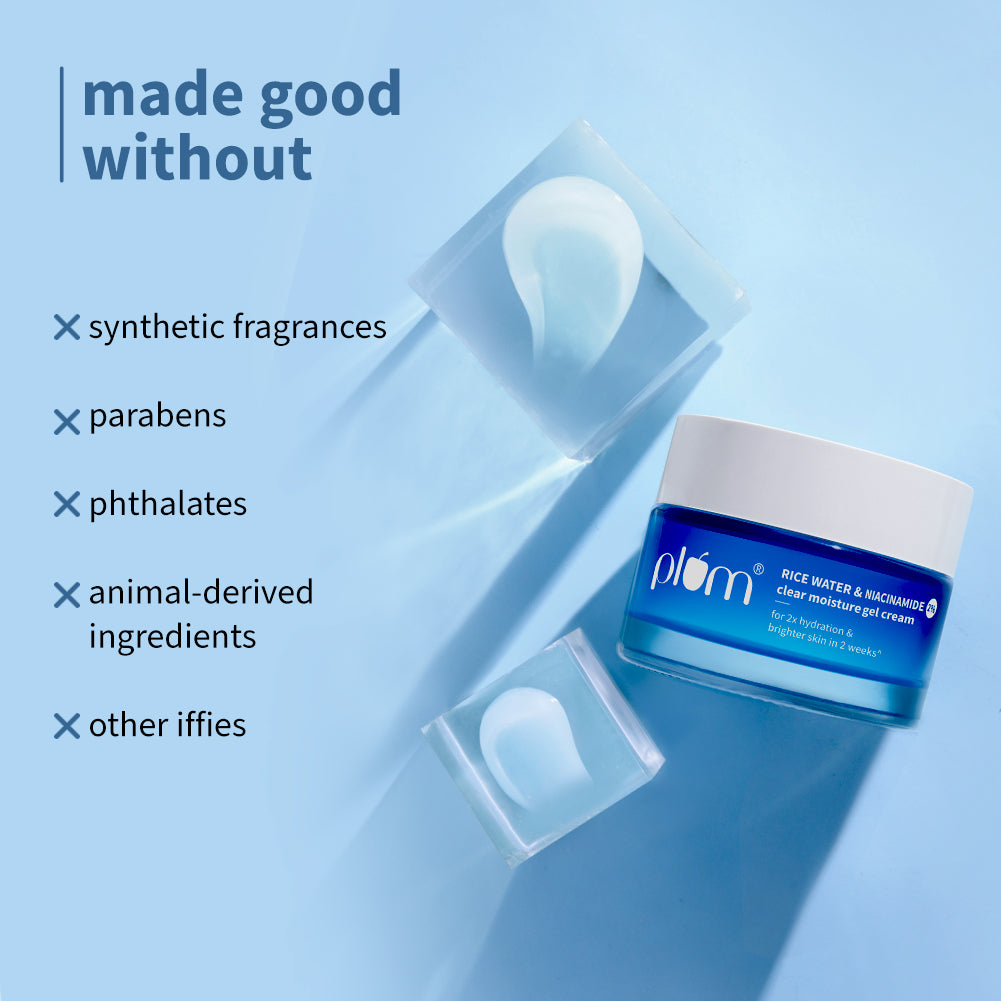 2% Niacinamide & Rice Water Brightening Gel Moisturizer