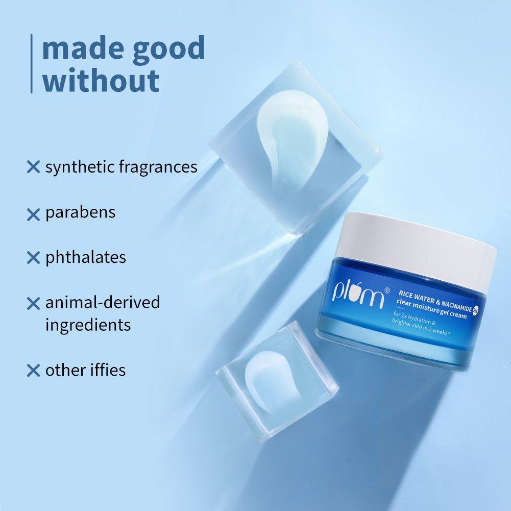 2% Niacinamide & Rice Water Brightening Gel Moisturizer